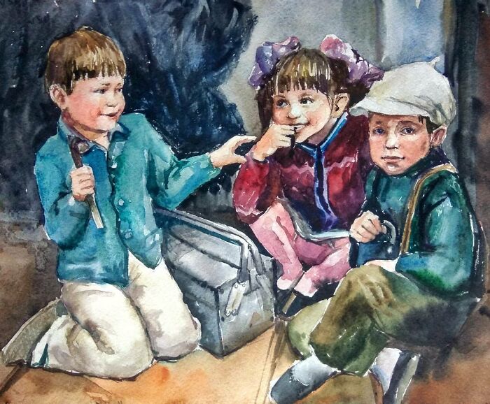 Russian Artist Makes Paintings In Which You Can Return To Your Childhood For A Few Minutes (113 Pics)