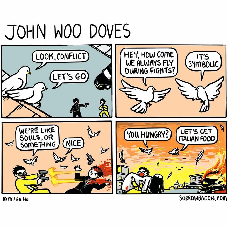 Artist Makes Sarcastic Comics With Unexpected Endings