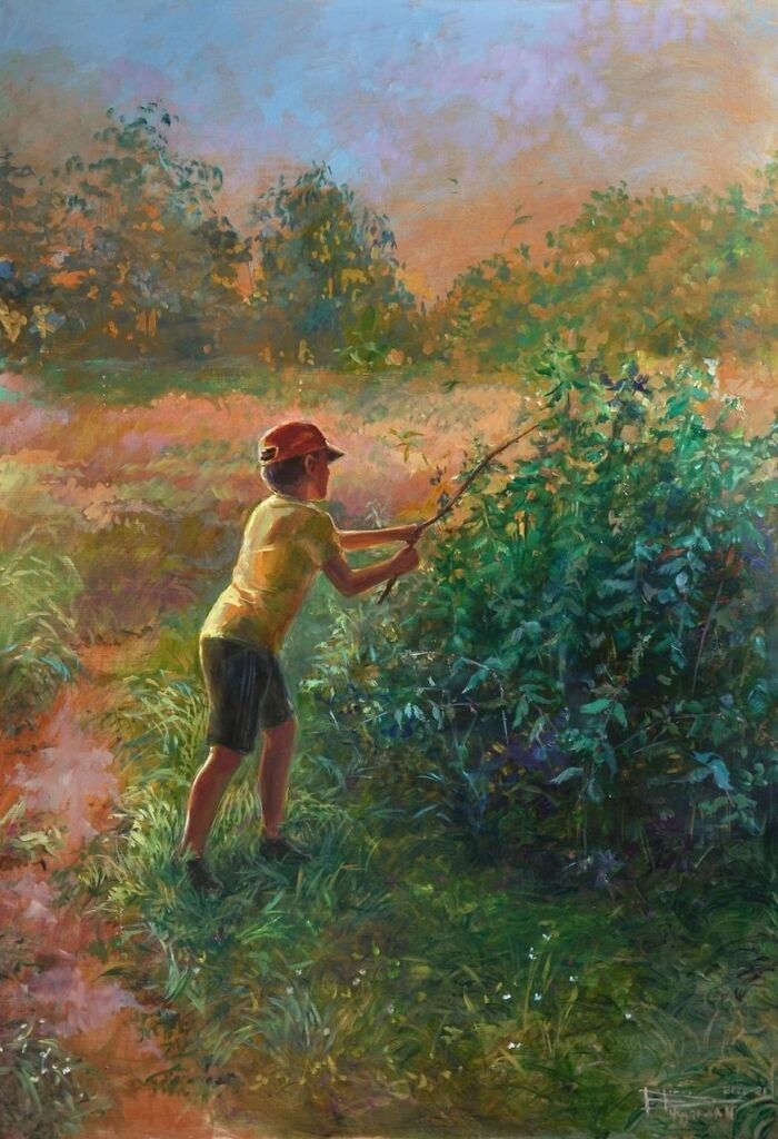 Russian Artist Makes Paintings In Which You Can Return To Your Childhood For A Few Minutes (113 Pics)