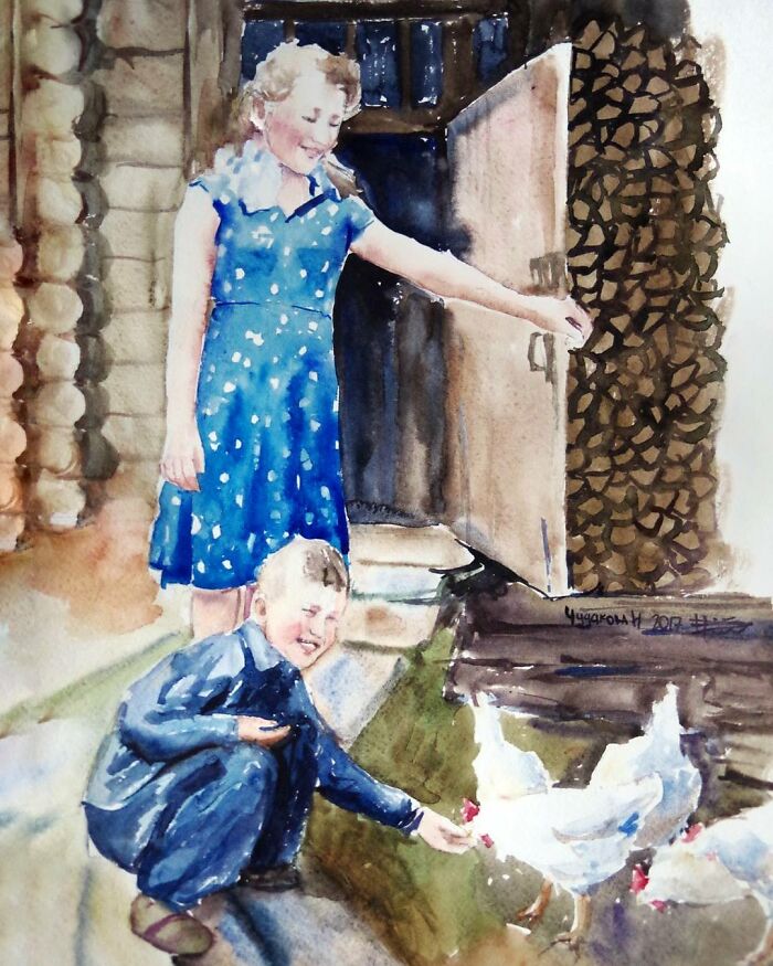 Russian Artist Makes Paintings In Which You Can Return To Your Childhood For A Few Minutes (113 Pics)