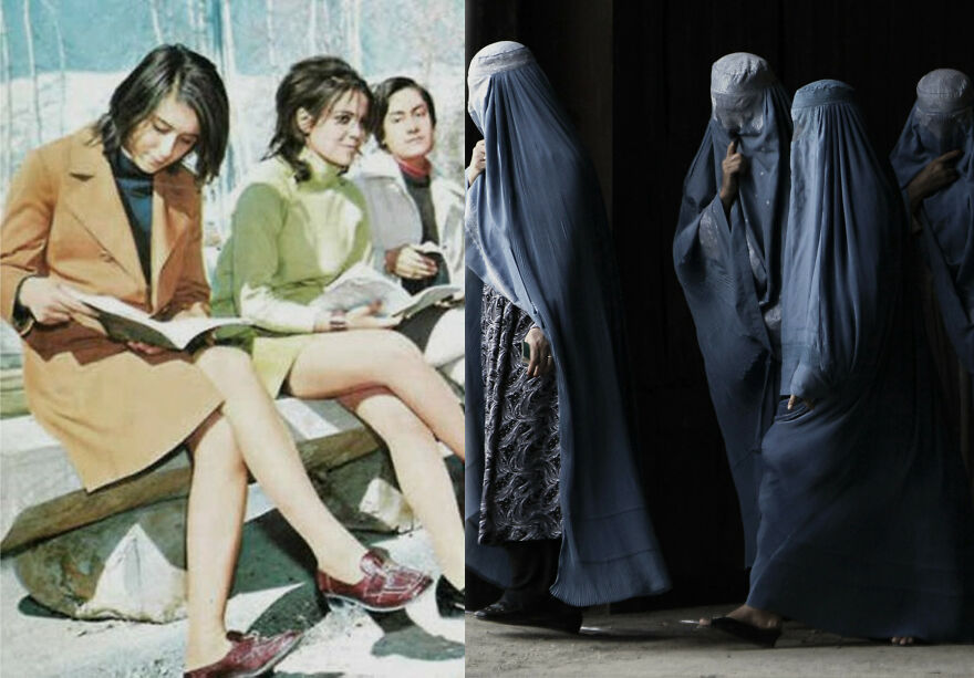 Afganistan In 1960 And In 2021