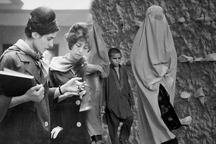Afganistan In 1960 And In 2021