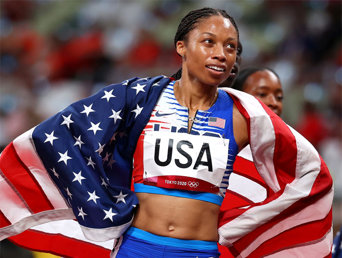 American Sprinter Allyson Felix Becomes The Most Decorated American Athlete In Olympic Track And Field History