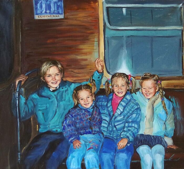 Russian Artist Makes Paintings In Which You Can Return To Your Childhood For A Few Minutes (113 Pics)