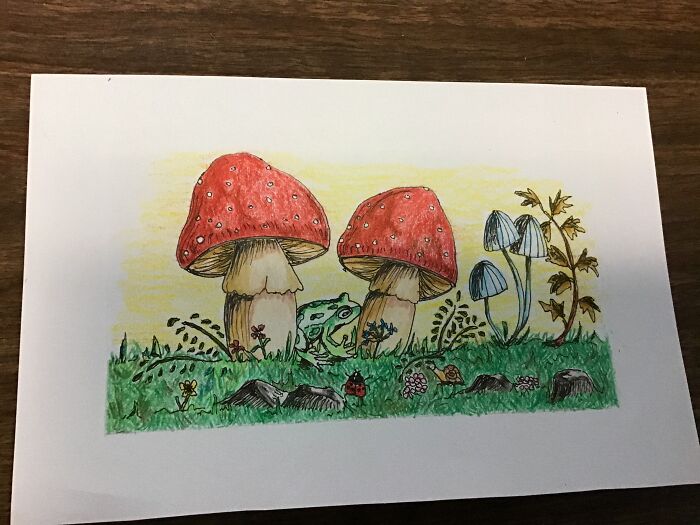 I Colored It, Frog With Friends....