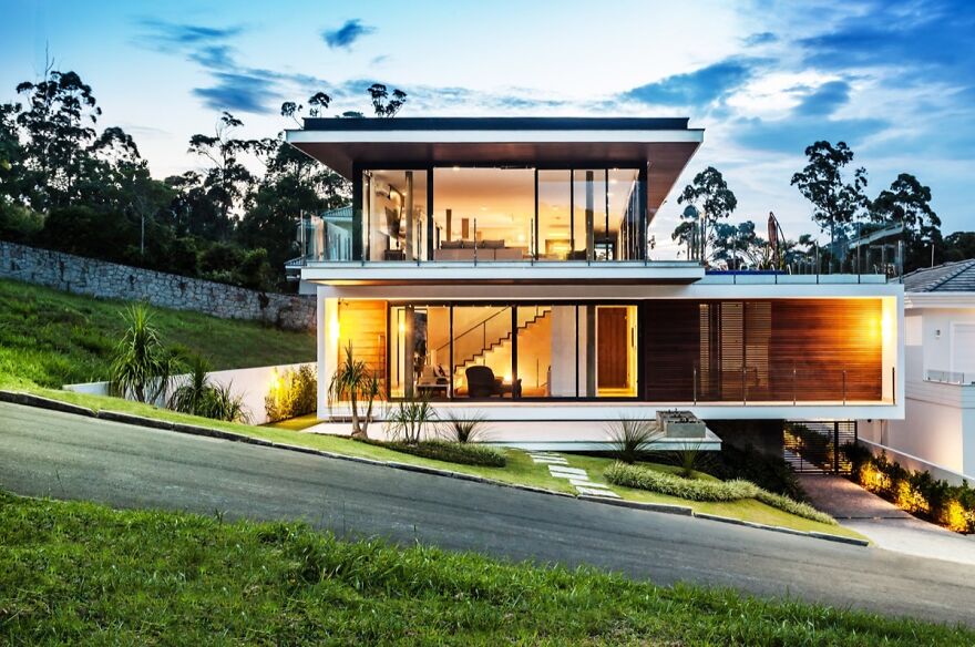 30 Stunning Modern Home Exterior Designs That Have Awesome Facades , Dream Houses 30 Stunning Modern Home Exterior Designs That Have Awesome Facades , Dream Houses