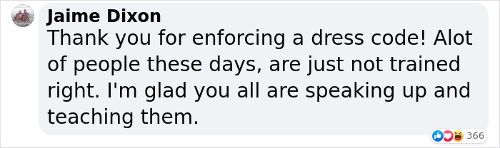 Texas Restaurant Shares Their New Dress Code Policy - Some People Are Upset, Others Say It Was Called For Texas Restaurant Shares Their New Dress Code Policy - Some People Are Upset, Others Say It Was Called For