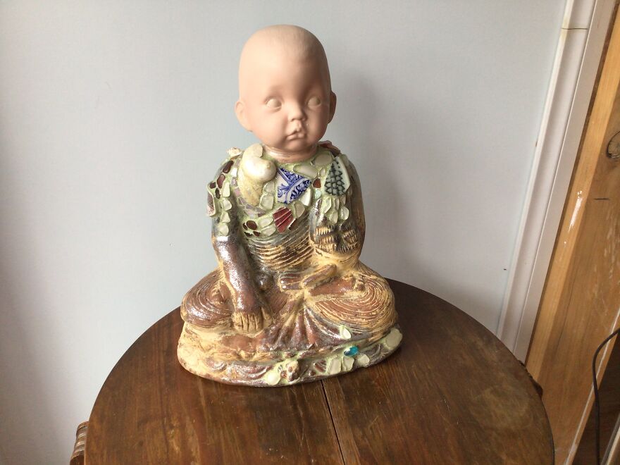 My Mum Is A Mosaic Artist And Loves To Create Amazing Artworks That She Upcycles From Skips And Creeks (No Animals Were Harmed In The Making Of These Artworks) My Mum Is A Mosaic Artist And Loves To Create Amazing Artworks That She Upcycles From Skips And Creeks (No Animals Were Harmed In The Making Of These Artworks)