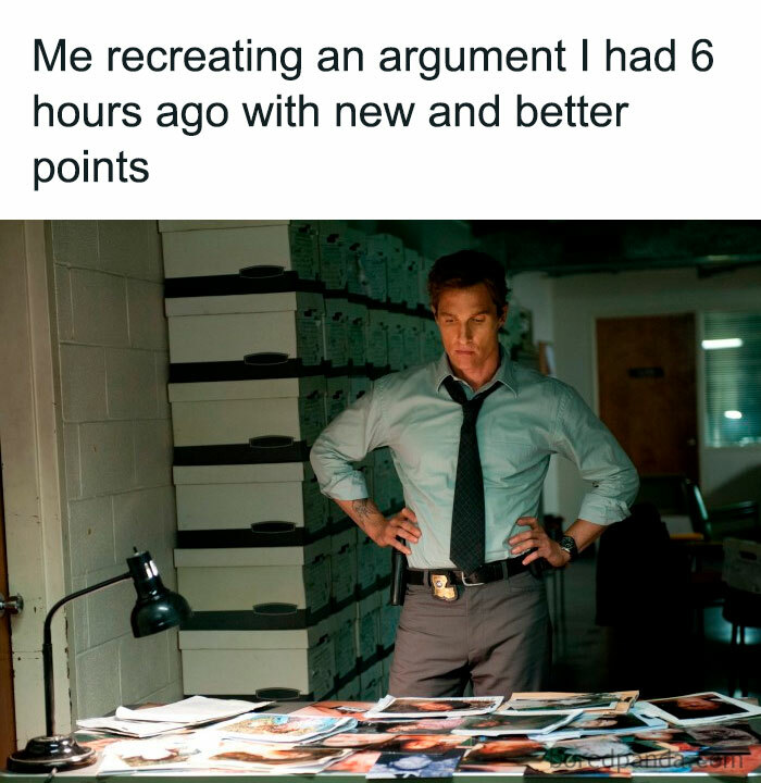 "Don't Dwell On Things" They Tell Me... Meanwhile