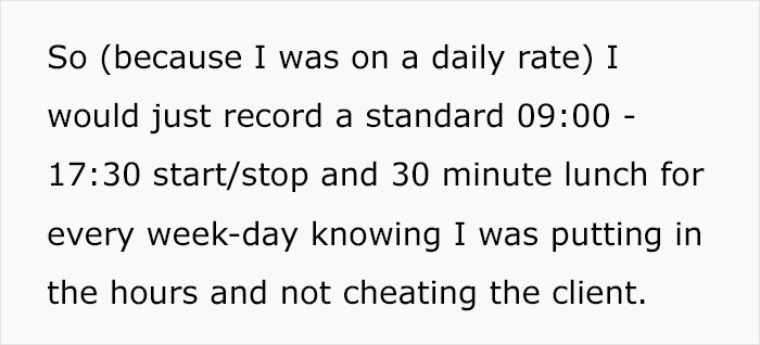 Freelancer Maliciously Complies To Company Timesheet Policy, Ends Up Getting Bigger Pay Than Expected