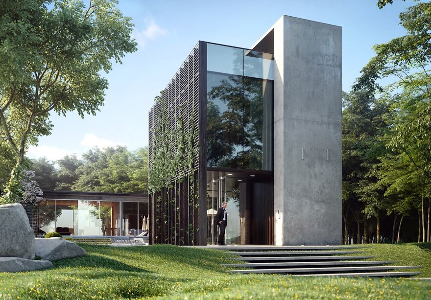 30 Stunning Modern Home Exterior Designs That Have Awesome Facades , Dream Houses 30 Stunning Modern Home Exterior Designs That Have Awesome Facades , Dream Houses