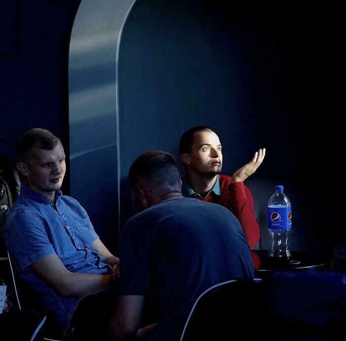 Pure Renaissance In Blue And Red