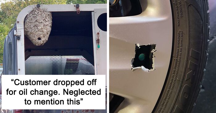 35 Times Car Mechanics Took Pics Of What They Were Dealing With So Others Would Believe Them (New Pics)