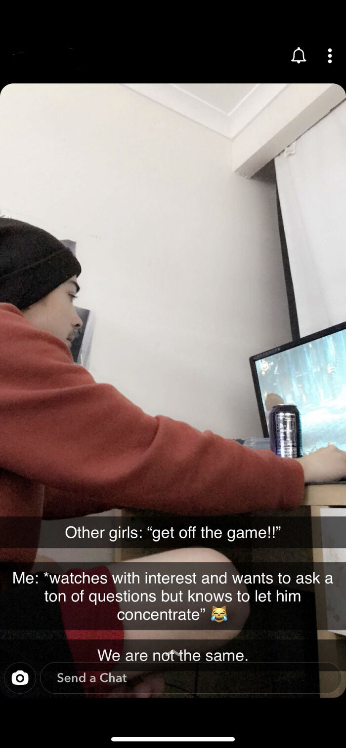 Just Some Random Girl On My Snapchat