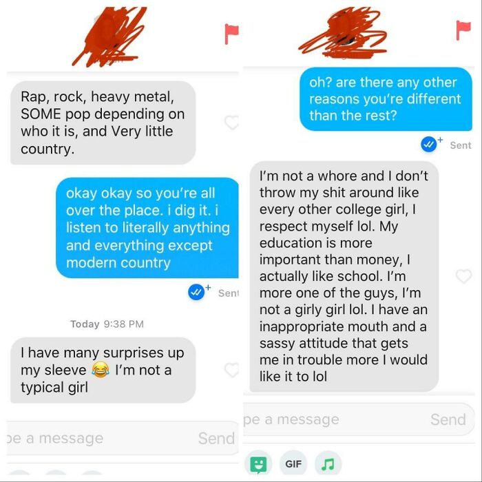 Matched On Tinder But Don’t Worry, She’s “Not A Typical Girl”