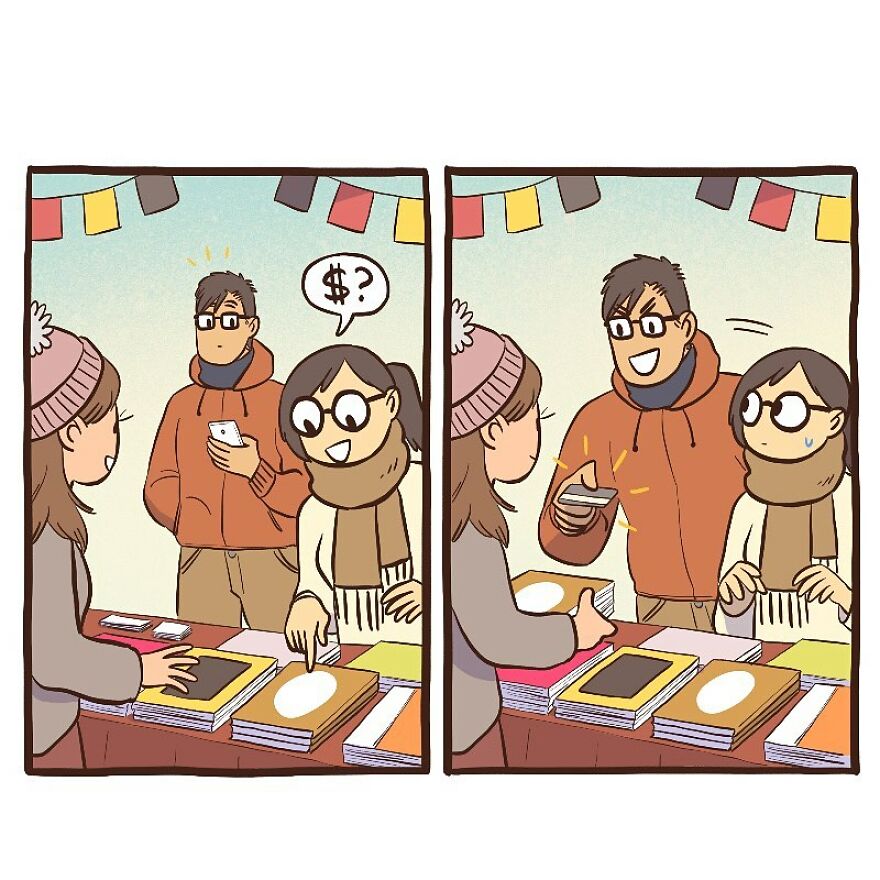 Artist Illustrates Her Relationship With ‘It Guy’ In Adorable Comics (New Pics)