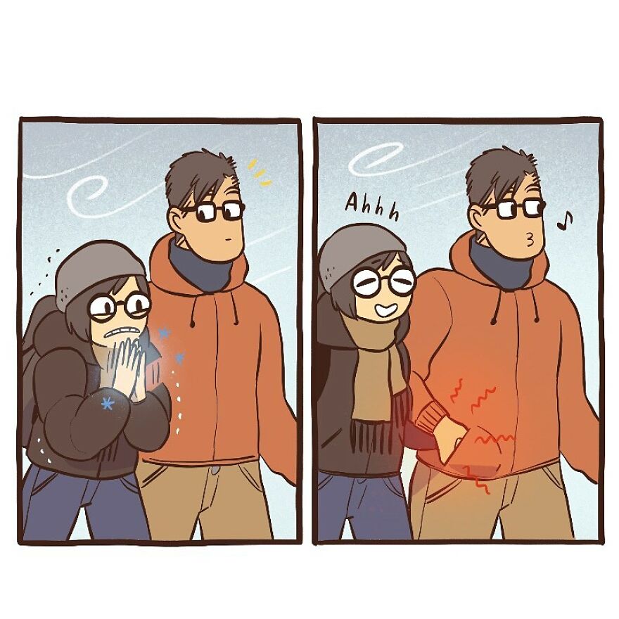 Artist Illustrates Her Relationship With ‘It Guy’ In Adorable Comics (New Pics)