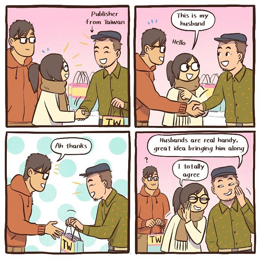Artist Illustrates Her Relationship With ‘It Guy’ In Adorable Comics (New Pics)