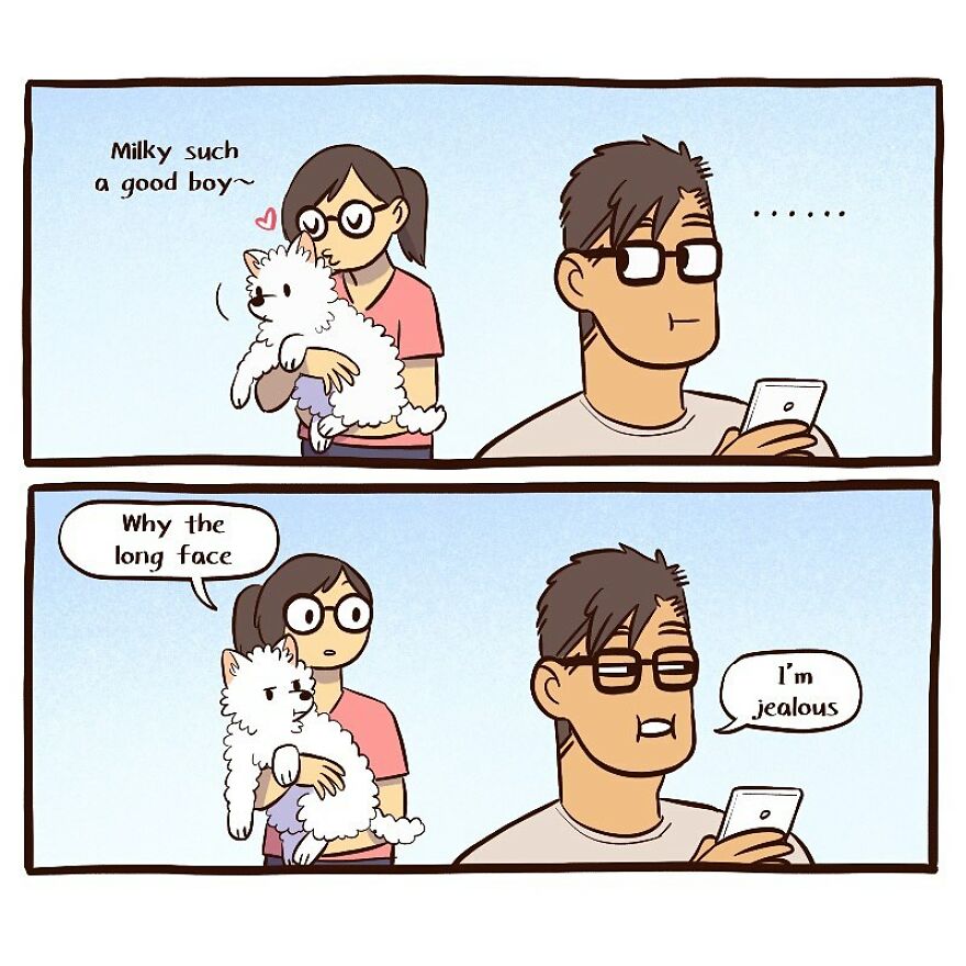 Artist Illustrates Her Relationship With ‘It Guy’ In Adorable Comics (New Pics)