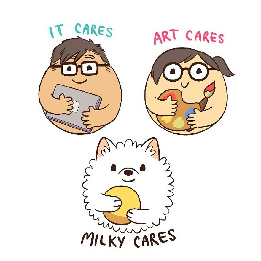 Artist Illustrates Her Relationship With ‘It Guy’ In Adorable Comics (New Pics)