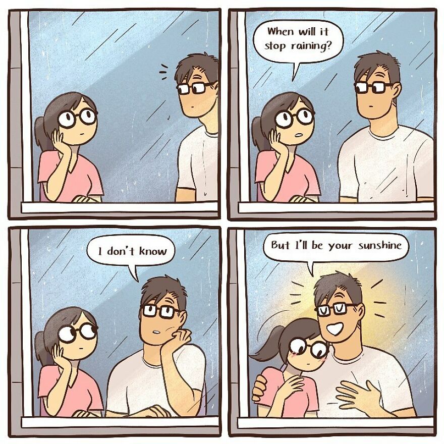 Artist Illustrates Her Relationship With ‘It Guy’ In Adorable Comics (New Pics)