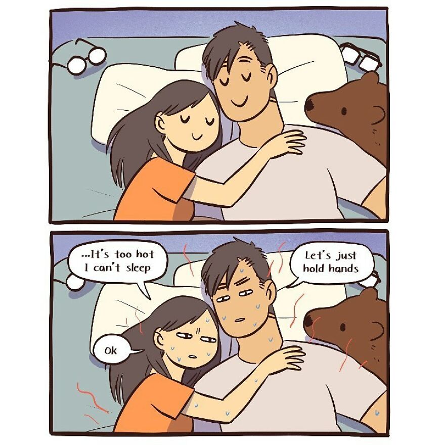 Artist Illustrates Her Relationship With ‘It Guy’ In Adorable Comics (New Pics)