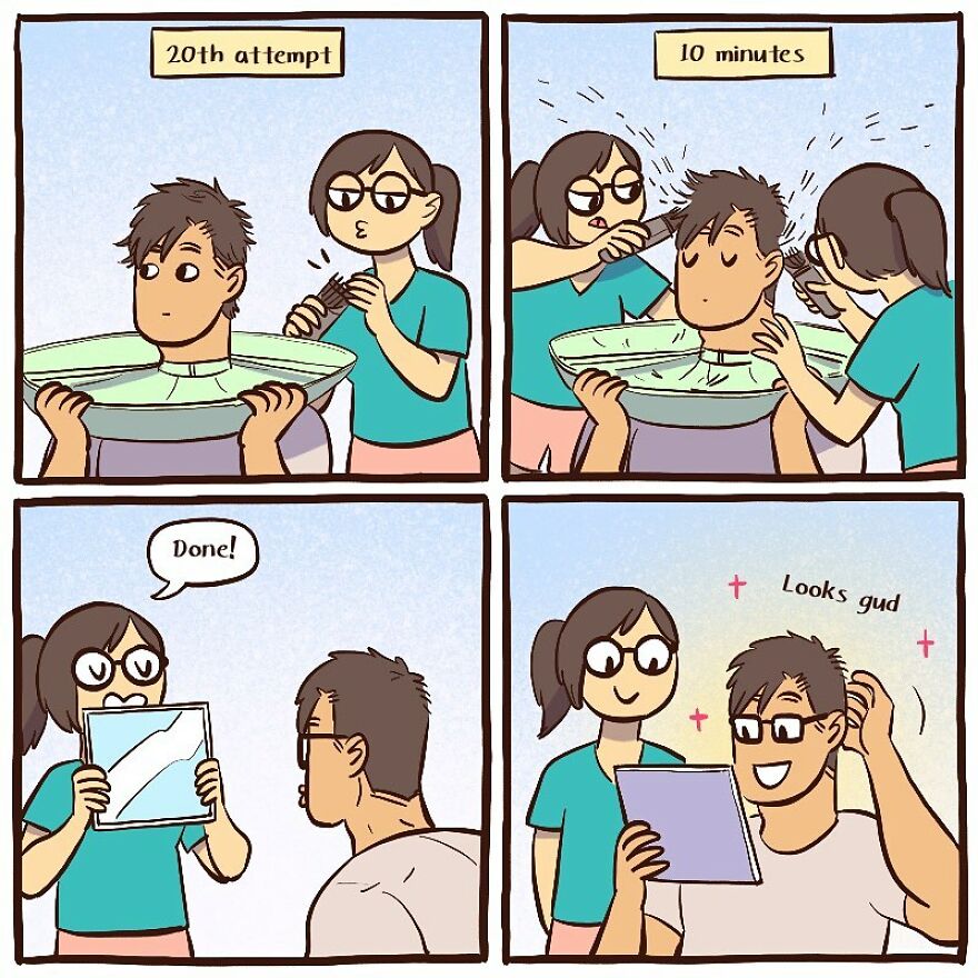 Artist Illustrates Her Relationship With ‘It Guy’ In Adorable Comics (New Pics)