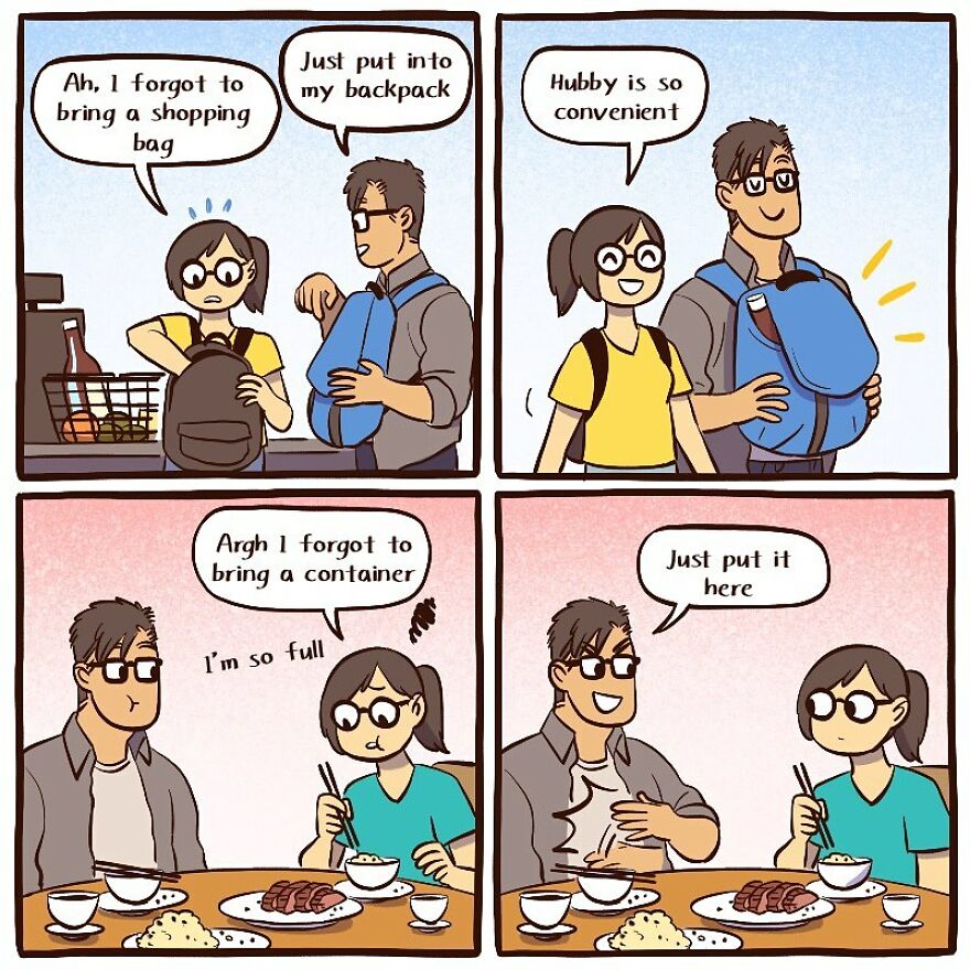 Artist Illustrates Her Relationship With ‘It Guy’ In Adorable Comics (New Pics)