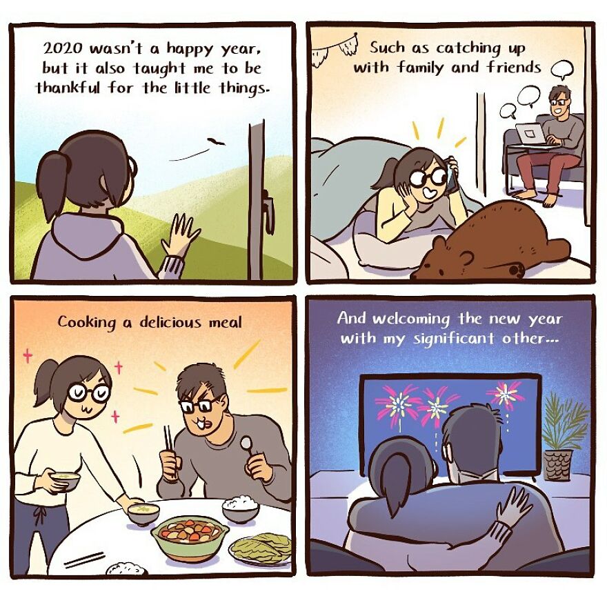 Artist Illustrates Her Relationship With ‘It Guy’ In Adorable Comics (New Pics)