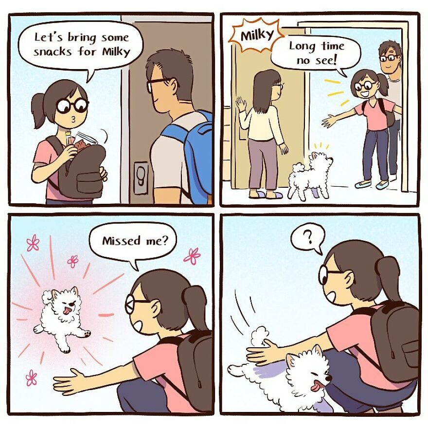 Artist Illustrates Her Relationship With ‘It Guy’ In Adorable Comics (New Pics)