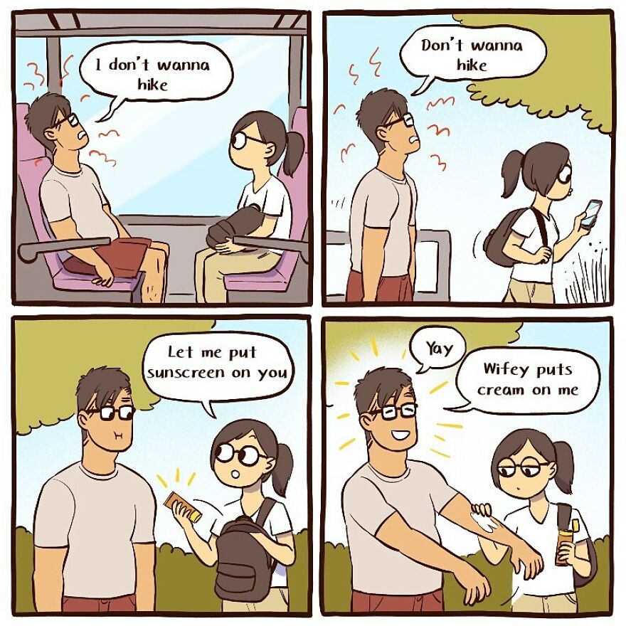 Artist Illustrates Her Relationship With ‘It Guy’ In Adorable Comics (New Pics)
