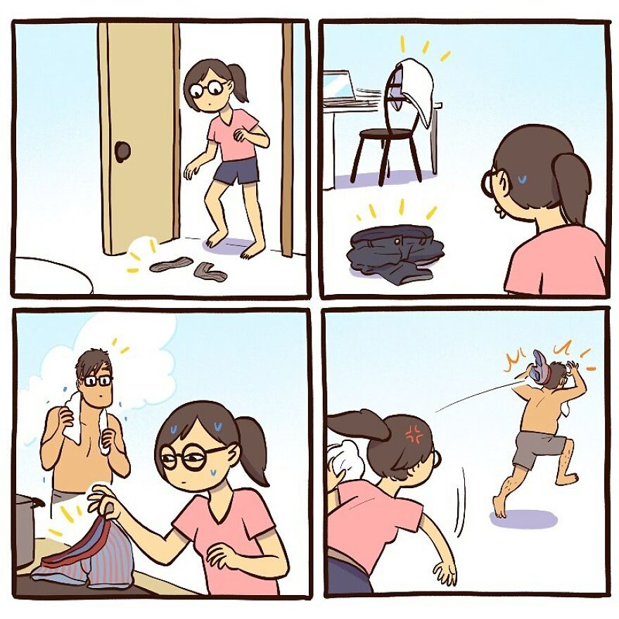 Artist Illustrates Her Relationship With ‘It Guy’ In Adorable Comics (New Pics)