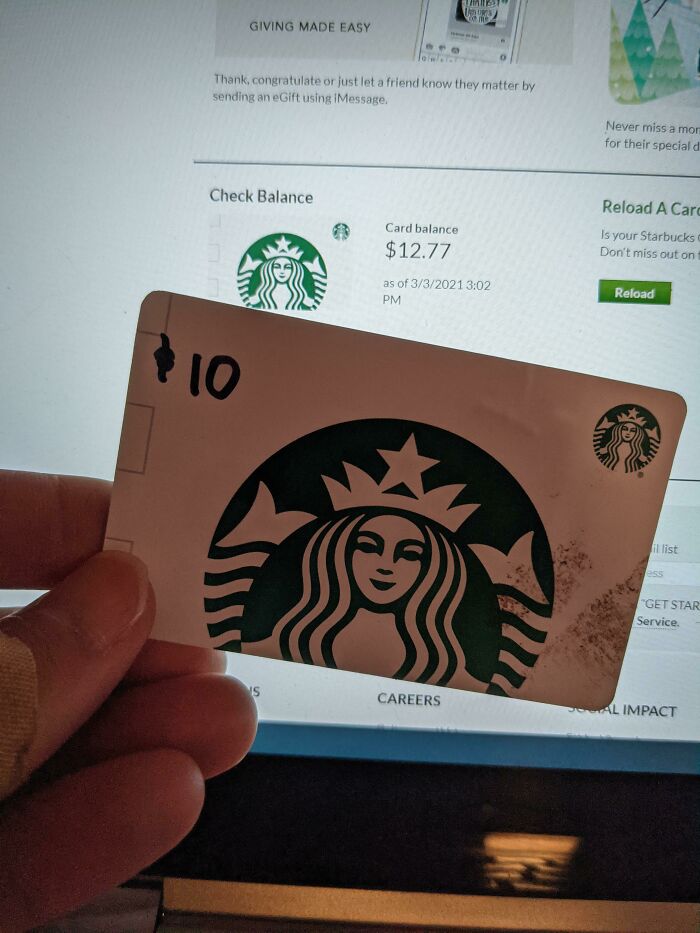 Found This In The Dumpster And Thought What The Hell, Let Me Check The Balance. Turns Out There Is Money On It!!