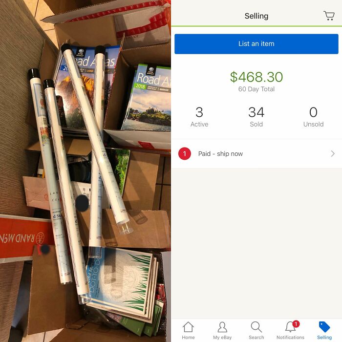 Been Making Money Off Of All The Atlases I Found At A Office Supply Dumpster!