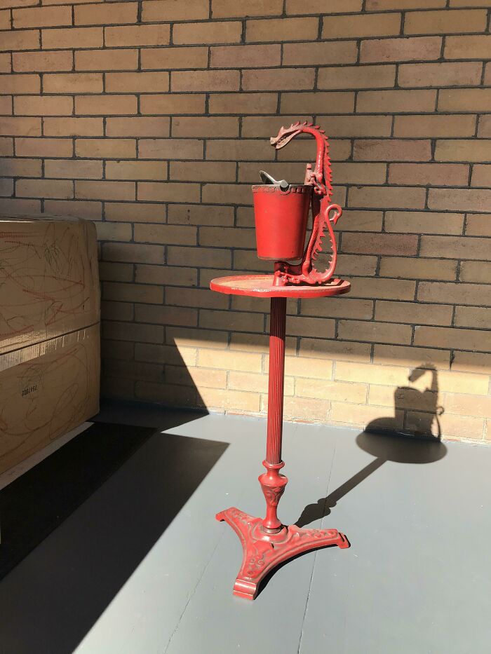 1925 Dragon Ashtray! Another Day. Another Dive!