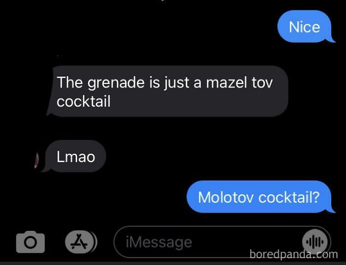 Mazel Tov Cocktail