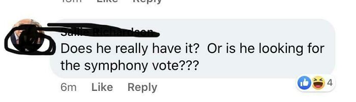 Symphony Vote? Sounds Orchestrated