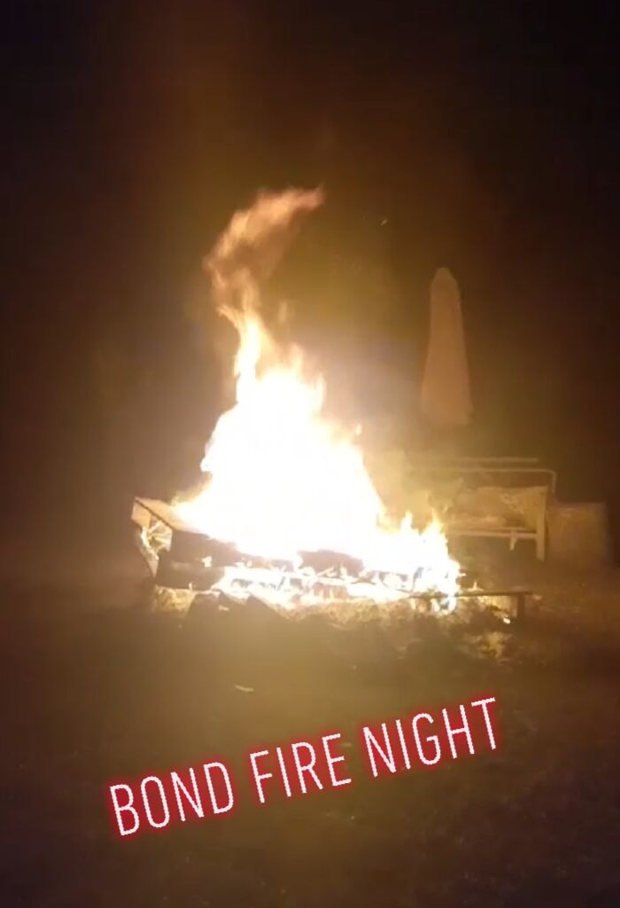 Yee-Haw! Nothing Like A Good Old Fashioned "Bond Fire"!