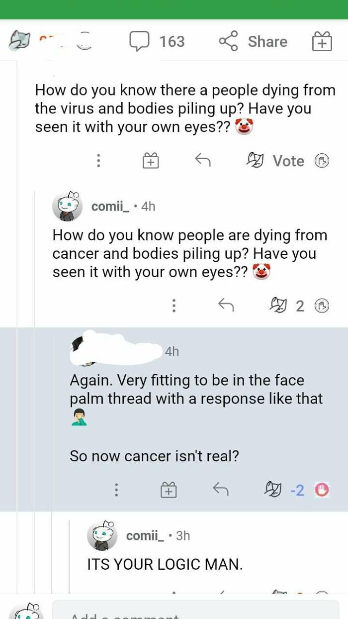 Repost Cuz I Didnt Remove Dickheads Name On Post. Dude Doesnt Belive In Covid Or Vaccine Says Mask Are Useless