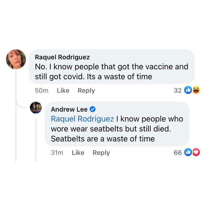 Anti-Vaxxer Logic