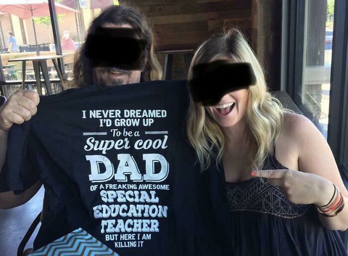 My Sister Got My Dad A Present