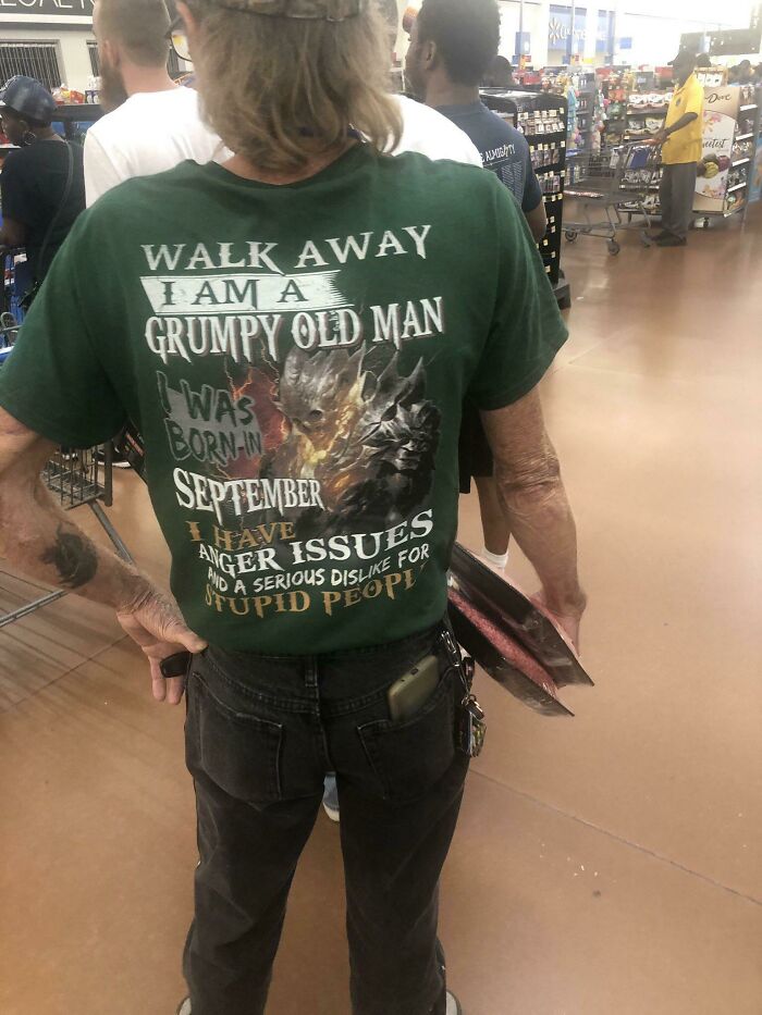 Grumpy Old September Man