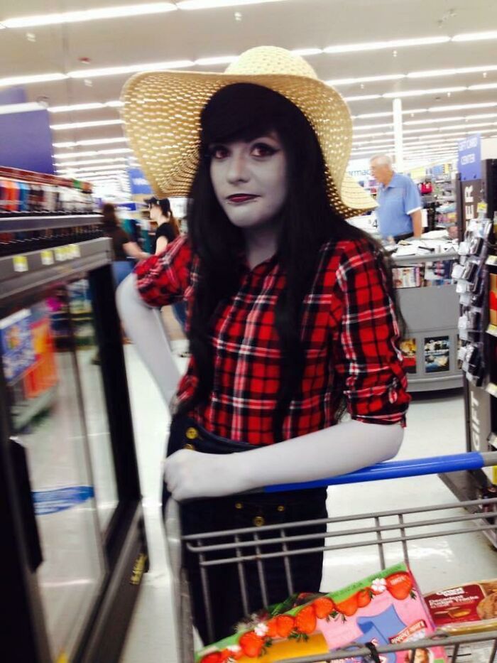 My Mom Had To Go To Walmart After She Picked Me Up From A Convention