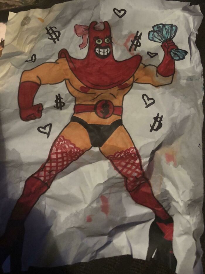 Somebody Left This On My Windshield Last Night, Discovered At 2 Am, Freaked Me Out But Thought It Would Fit Here