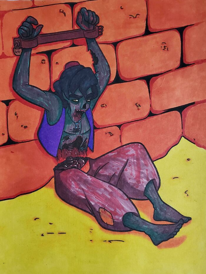 I Made Aladdin Into A Zombie
