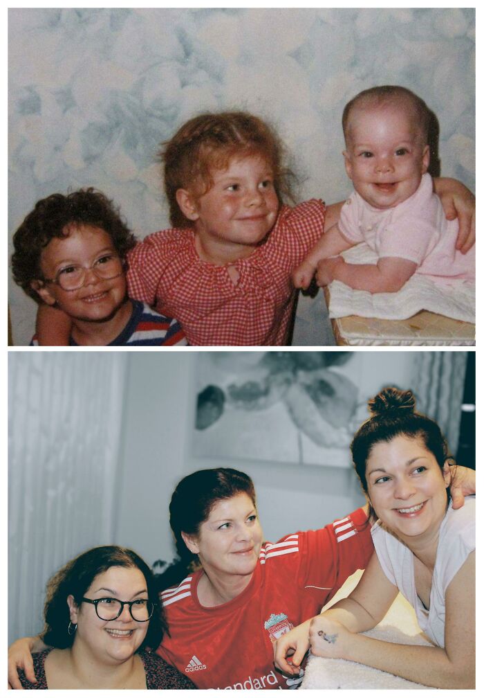 3 Sisters, 37 Years Apart. I Don't Know Why It Took Us So Long To Make One Of These.