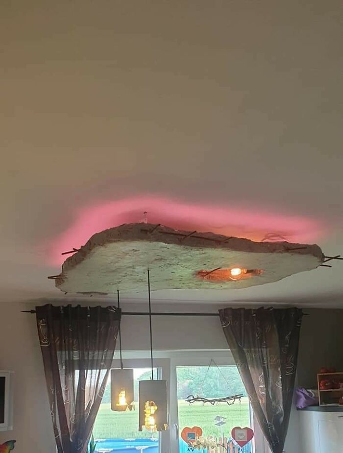 Selfmade Kitchen Lamp