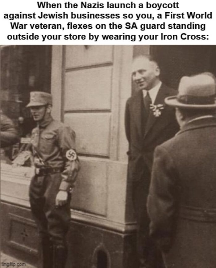 'are You Sure You Don't Want To Come In And Browse My Bedding Wares, Hans? You Look Tired From All That Intimidation You're Trying To Do'