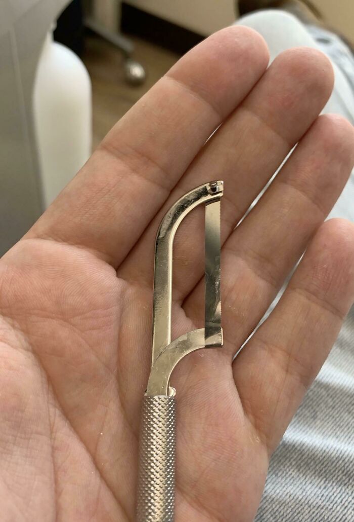 A Dental Saw Used To Shape Porcelain Crowns