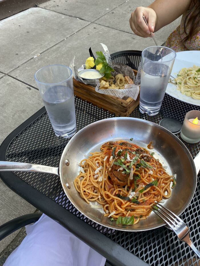 Calamari In A Box, Pasta In A Pan. The North End In Boston